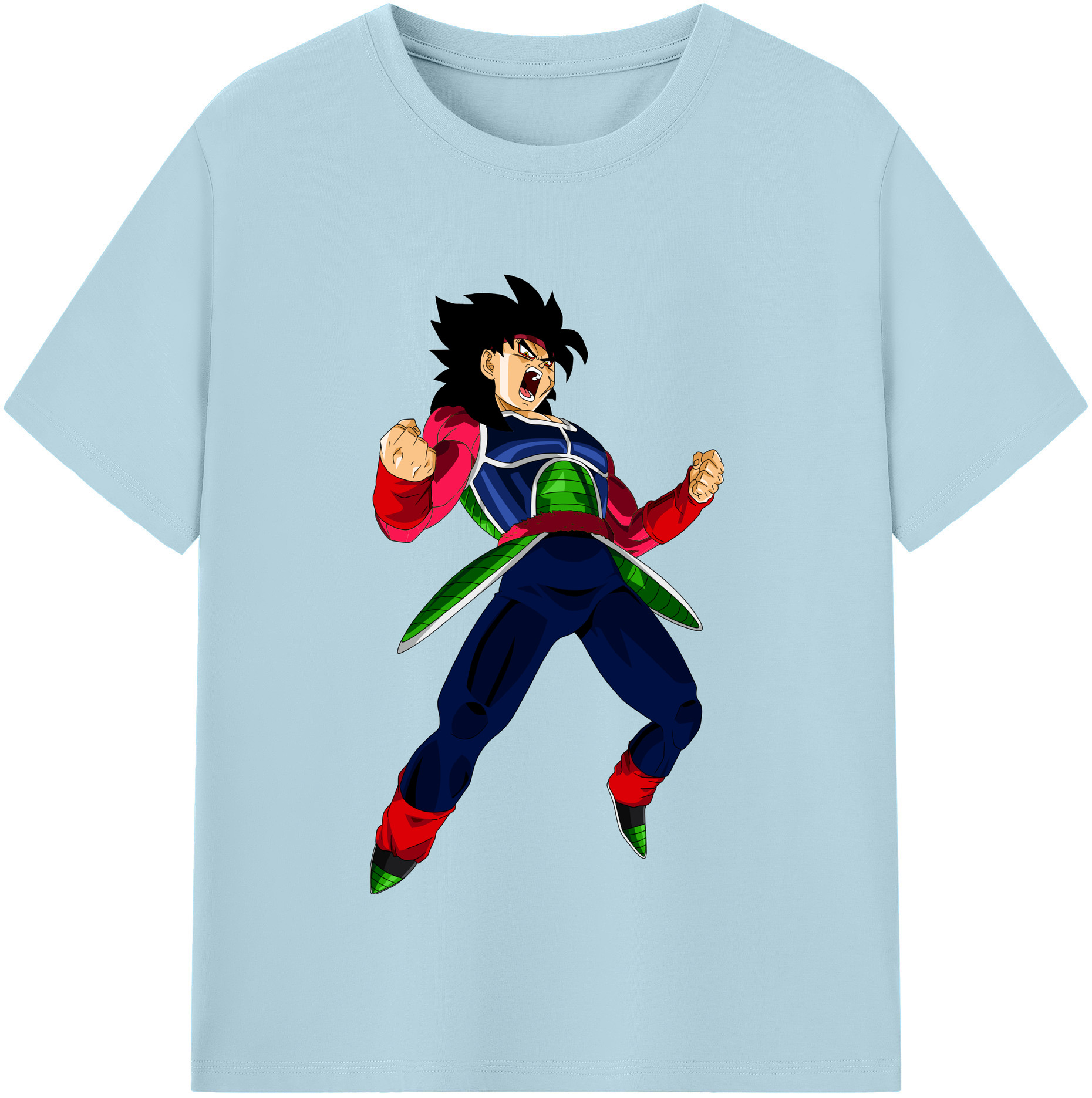 （画像用） ドラゴンボール バーダック DRAGON BALL Burdock 綿100％半袖Tシャツ（フロントプリント）